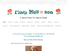 Tablet Screenshot of maryleesbythesea.com